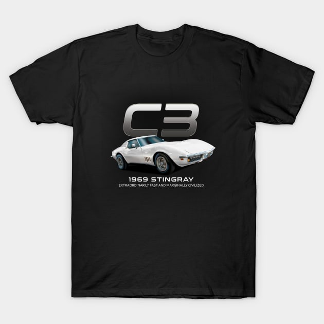 Corvette c3 T-Shirt by hardtbonez